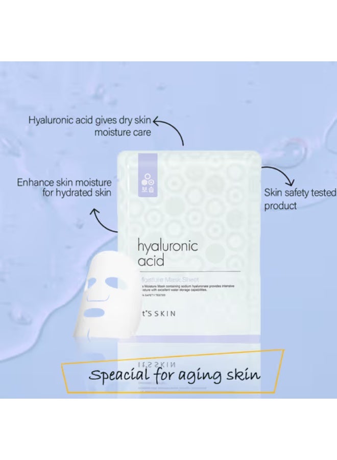 Its Skin It'S Skin Hyaluronic Acid Moisture Mask Sheet 17g - Image 4